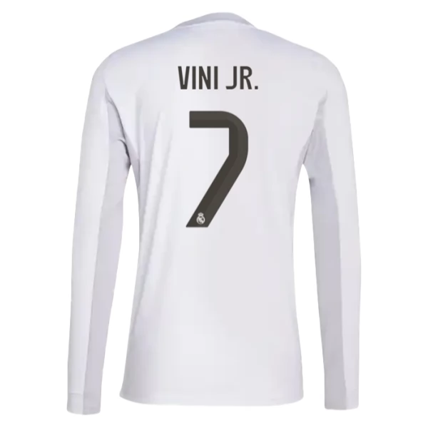 Real Madrid Vini Jr. 7 Heimtrikot 2025-26 Langarm Real Madrid Vini Jr. 7 Heimtrikot 2025-26 Langarm