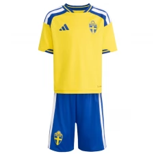 Schweden Heim Trikotsatz Kinder WM 2026