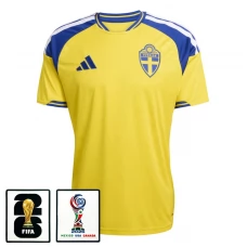 Schweden Heimtrikot WM 2026 mit Patch