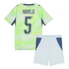 Schweiz Akanji 5 Auswärts Trikot Set Kinder WM 2026