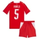 Schweiz Akanji 5 Heim Trikot Set Kinder WM 2026