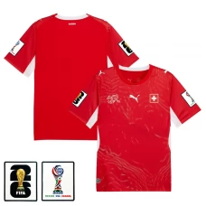 Schweiz Heimtrikot WM 2026 mit Patch