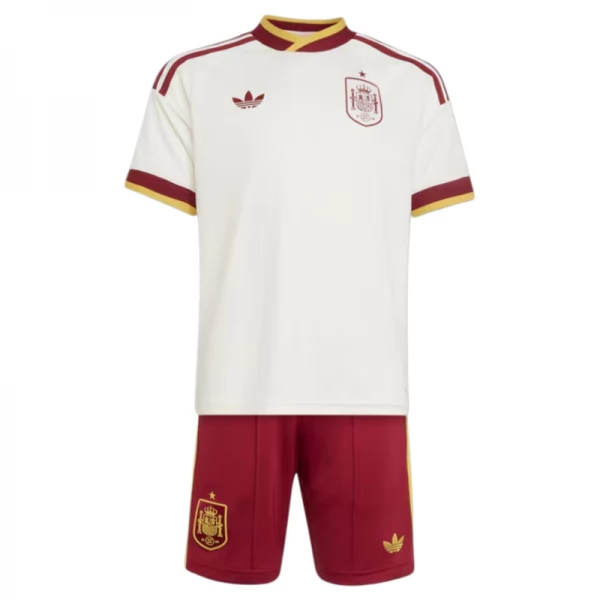 Spanien Auswärts Trikot Set Kinder WM 2026 Spanien Auswärts Trikot Set Kinder WM 2026