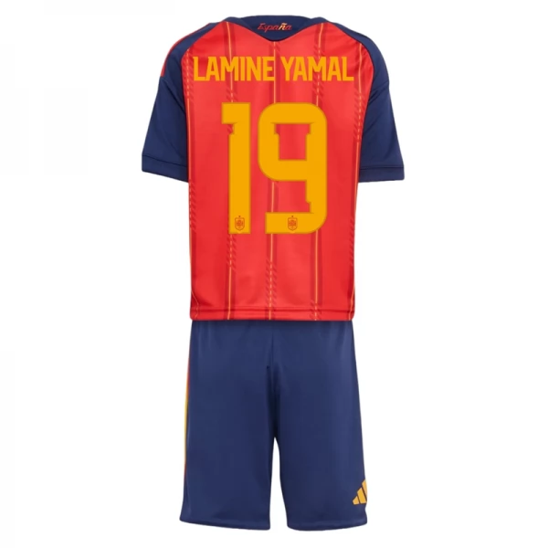 Spanien Lamine Yamal 19 Heim Trikot Set Kinder WM 2026 Spanien Lamine Yamal 19 Heim Trikot Set Kinder WM 2026