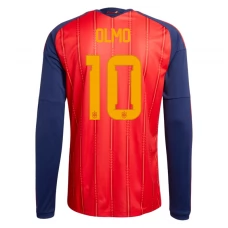 Spanien Olmo 10 Heimtrikot WM 2026 Langarm