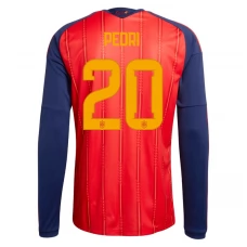 Spanien Pedri 20 Heimtrikot WM 2026 Langarm