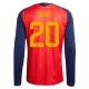 Spanien Pedri 20 Heimtrikot WM 2026 Langarm