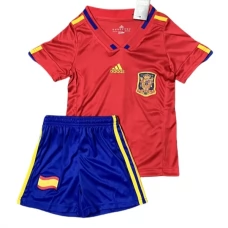 Spanien Retro Heim Trikot Set Kinder 2010 Spanien Retro Heim Trikot Set Kinder 2010