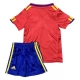 Spanien Retro Heim Trikot Set Kinder 2010