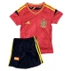 Spanien Retro Heim Trikot Set Kinder 2012 Spanien Retro Heim Trikot Set Kinder 2012