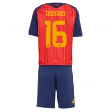 Spanien Rodrigo 16 Heim Trikotsatz Kinder WM 2026