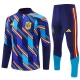 Spanien Trainingsanzug 2026-27 - 1-4 Zip Blau Spanien Trainingsanzug 2026-27 - 1-4 Zip Blau