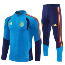 Spanien Trainingsanzug 2026-27 - 1-4 Zip Blau