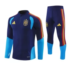 Spanien Trainingsanzug 2026-27 - 1-4 Zip Marineblau