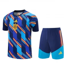 Spanien Trainingstrikot + Shorts 2026-27 Blau Spanien Trainingstrikot + Shorts 2026-27 Blau