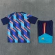 Spanien Trainingstrikot + Shorts 2026-27 Blau