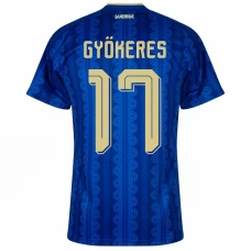 Sweden Gyokeres 17 Auswärtstrikot WM 2026