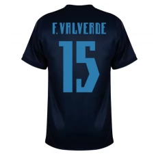 Uruguay F.Valverde 15 Auswärtstrikot WM 2026